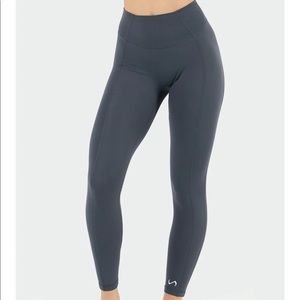 TLF Contour High Waisted Scrunch Leggings Charcoal Gray